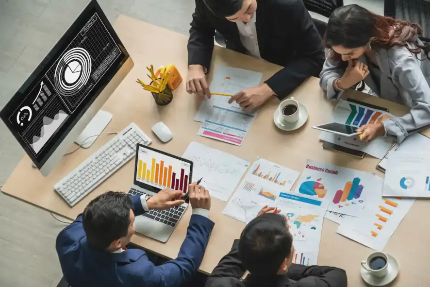 Agencia de marketing digital: panel de métricas de una campaña